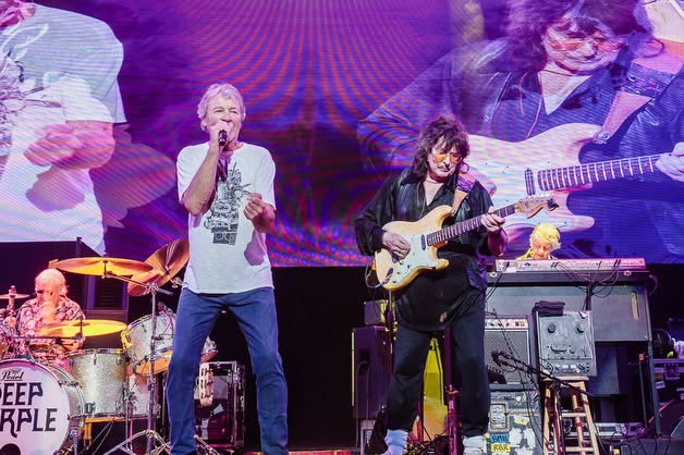 Ritchie Blackmore avec Deep Purple à Jones Beach
