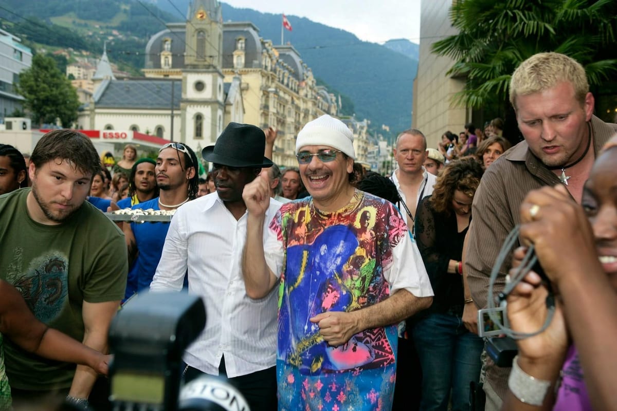 Carlos Santana au Montreux Jazz Festival (2006).