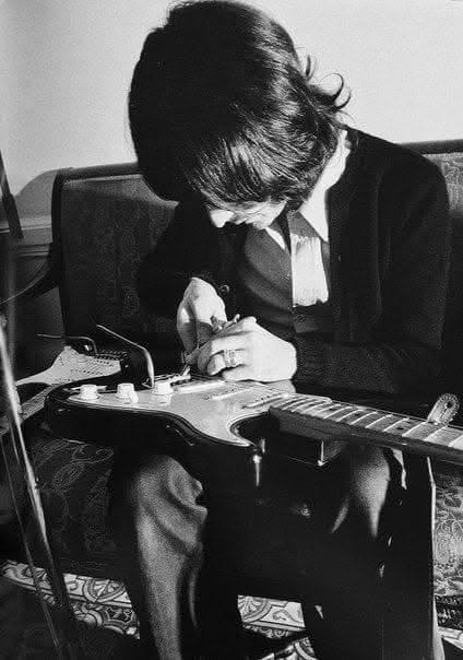 Ritchie Blackmore au Grand Hôtel de Territet, en décembre 1971.