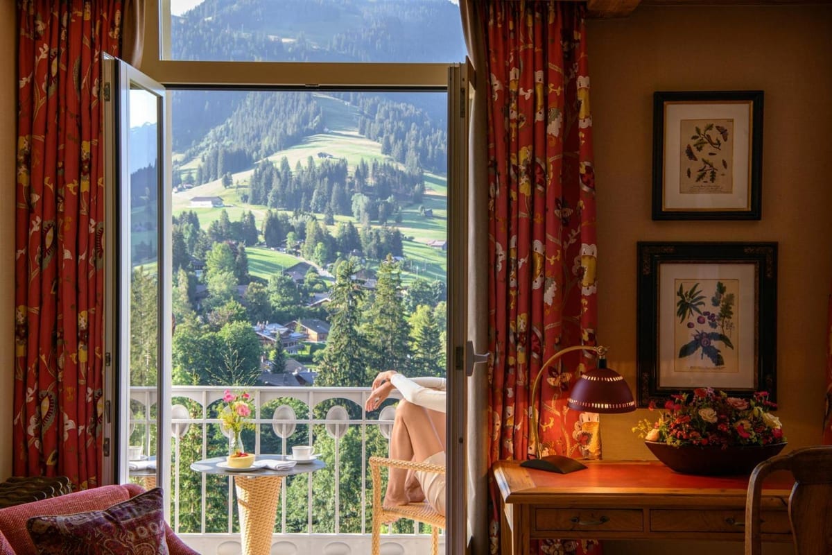 Le Gstaad Palace, l’hôtel que Michael Jackson voulut racheter en 2006.