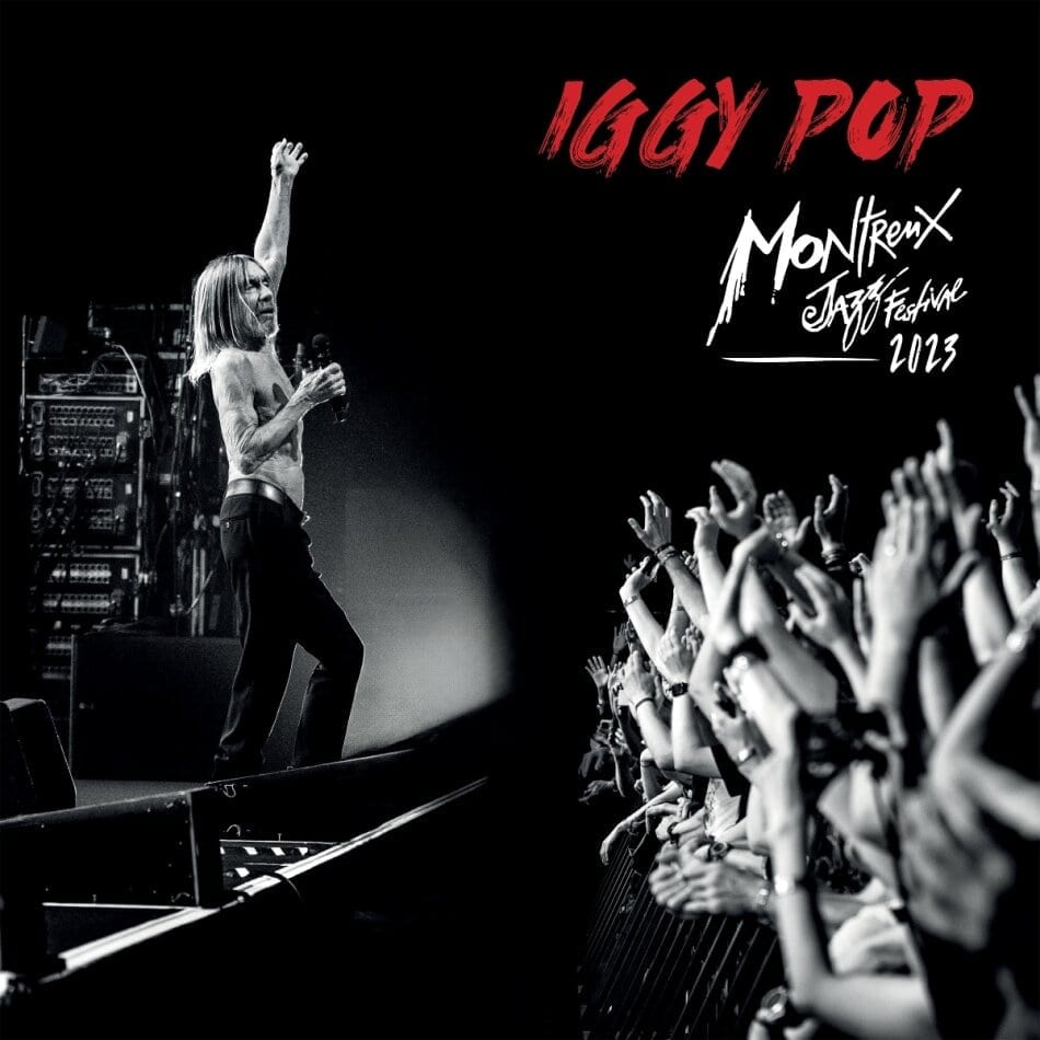 La pochette de « Iggy Pop, Live at Montreux Jazz Festival 2023 ».