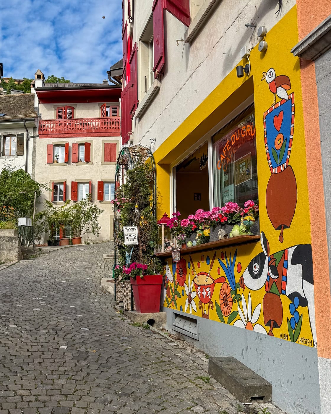 Fresque d'Albin Christen (Grütli)
