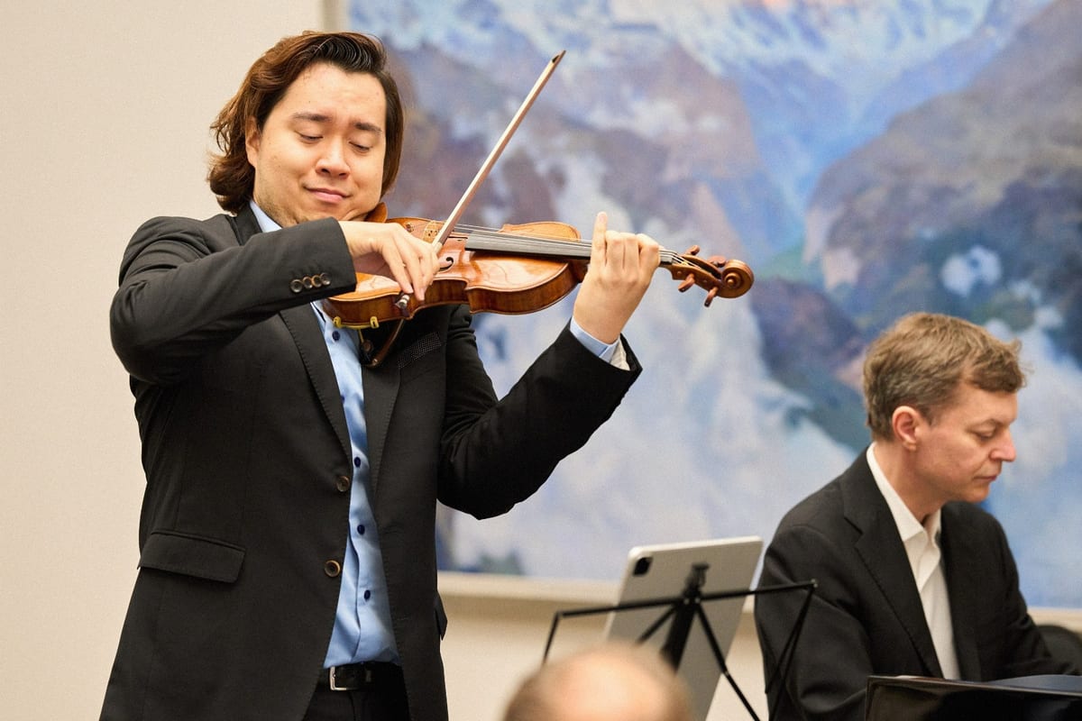 Un concert donné au musée dans le cadre du Vevey Spring Classic.