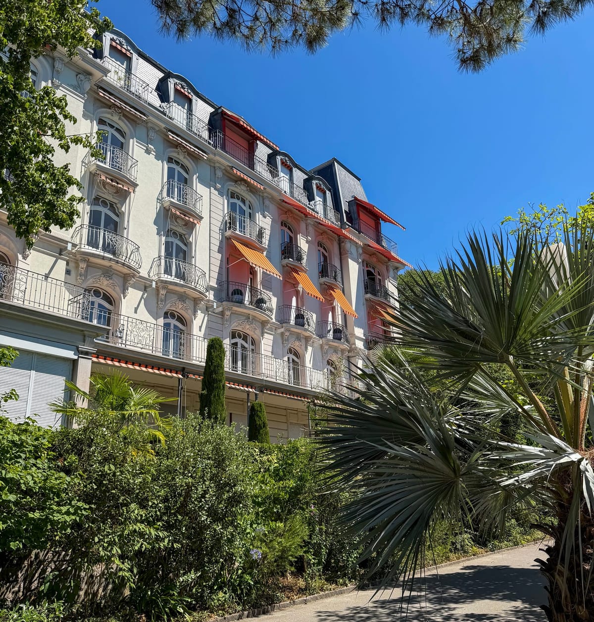 La maison d’Hubert Giraud, dans le quartier du Casino à Montreux.